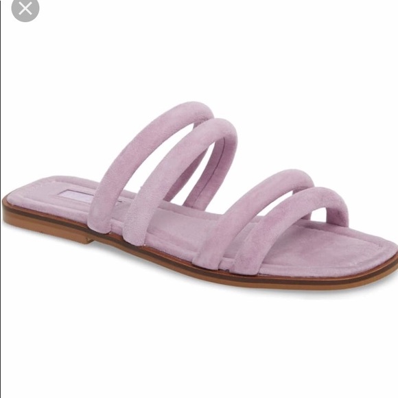 lavender sandals
